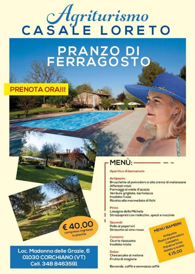 Agriturismo Casale Loreto Corchiano Ngoại thất bức ảnh